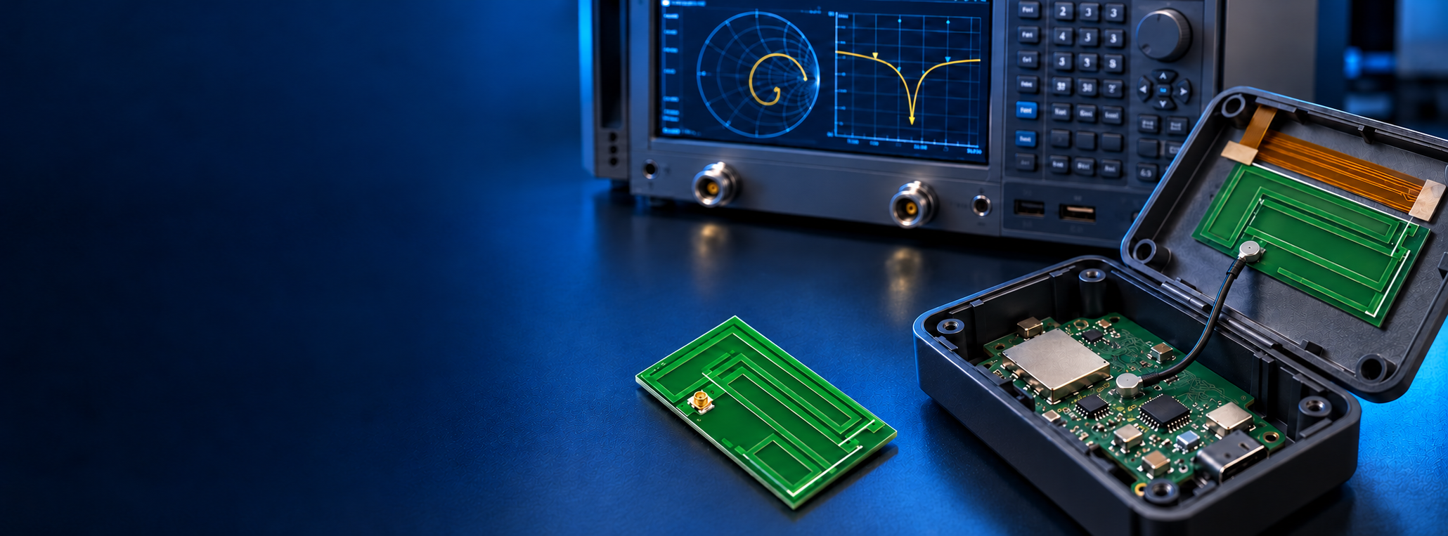 Technische Illustration: Integrierte / Embedded Antennen