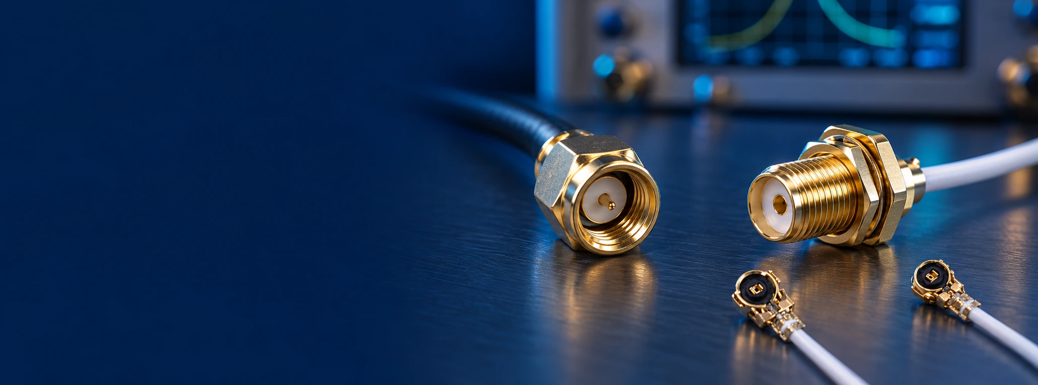 Technische Illustration: HF-Stecker